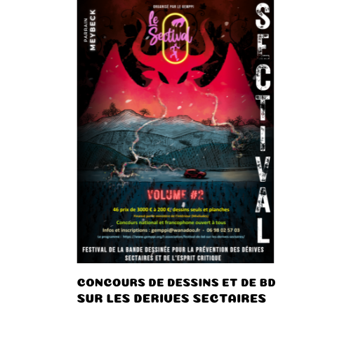 FESTIVAL DE LA BANDE DESSINEE POUR LA PREVENTION DES DERIVES SECTAIRES ET DE L'ESPRIT CRITIQUE