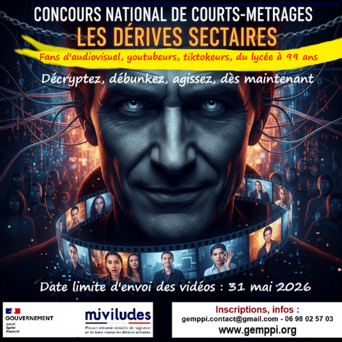 Concours national de courts métrages sur les dérives sectaires 2025-2026 – Le Sectival 3