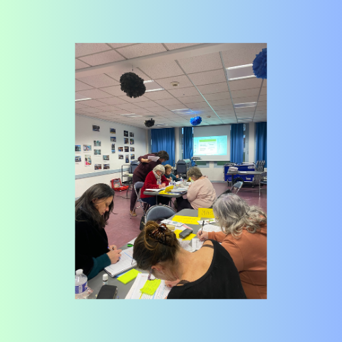 FORMATION "PREMIERS SECOURS EN SANTE MENTALE" AU CENTRE SOCIAL LA RUCHE A ST BRIEUC / DECEMBRE 2024