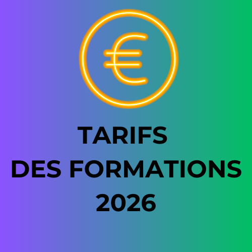 TARIFS DES FORMATIONS 2026